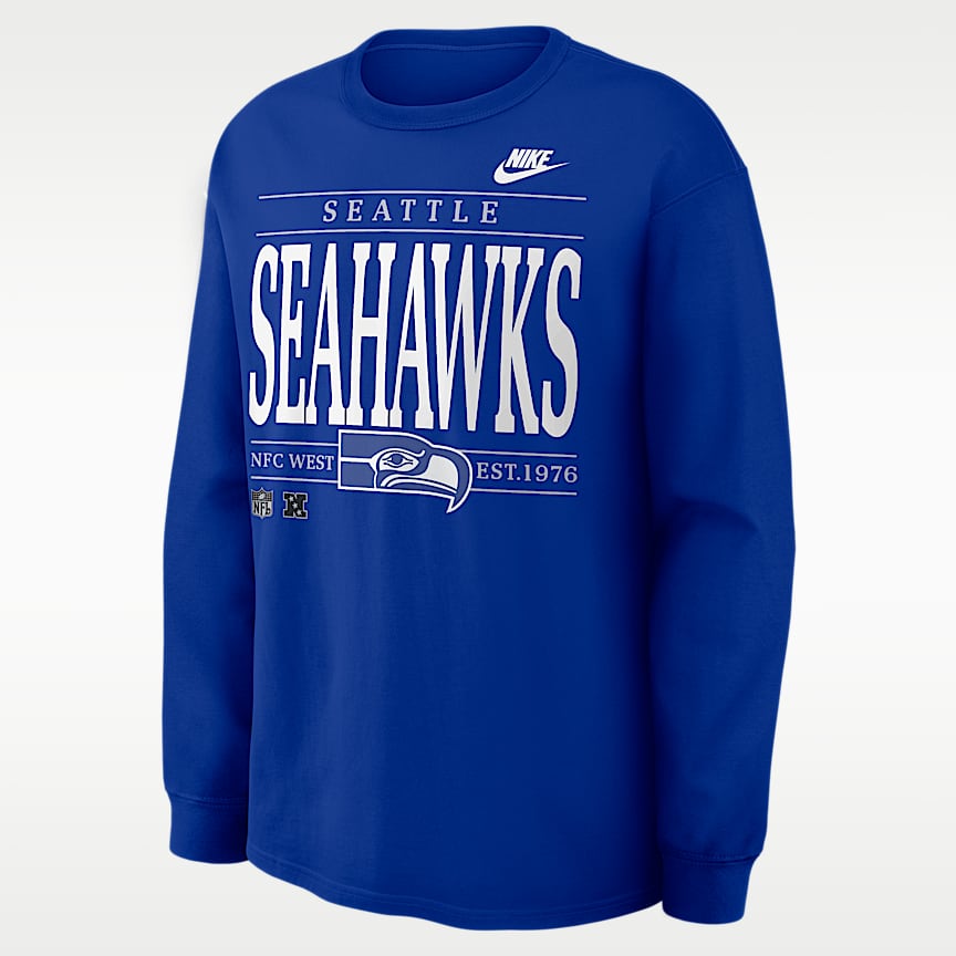 Seattle Seahawks Rewind Essential Men's Nike NFL T-Shirt. Nike.com